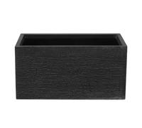 Beliani Traditional Plant Pot Myra 60 Cm Black