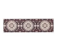 Beliani Traditional Rug Aritas Black 80 X 300 Cm