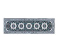 Beliani Traditional Rug Gediz Blue 60 X 200 Cm