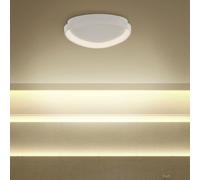 Beliani Triangle White Ceiling Lamp With Integrated Led, 40 X 42 X 13 Cm