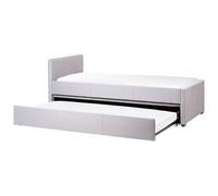 Trundle Bed Fabric MARMANDE 90 x 200 cm (EU Single) Light Grey