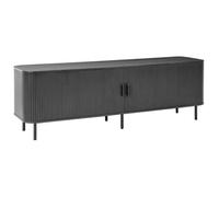Beliani Tv Stand Bradley Black