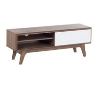 TV Stand BUFFALO Brown/ White