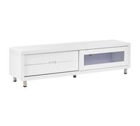 Beliani Tv Stand Pemborke White