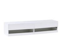 TV Stand with LED EDMONTON White