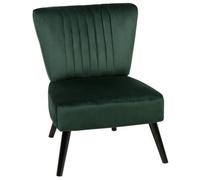 Armchair VAASA Velvet Emerald Green