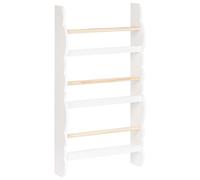 Wall Bookshelf RIGOLET 80 cm White