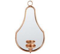 Beliani Wall Candle Holder Bazarnes 45 Cm Metal Gold