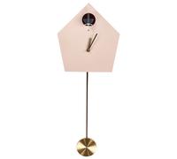 Beliani Wall Clock Arbaz 24 Cm Pink