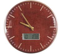 Beliani Wall Clock Brugg 43 cm Gold, Gold