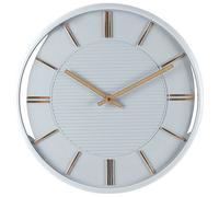 Beliani Wall Clock Daroca 34 Cm Grey