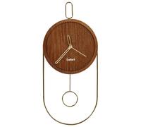 Wall Clock SIERRE 20 cm Dark Brown
