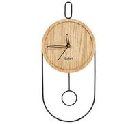 Beliani Wall Clock Sierre 20 Cm Light Brown