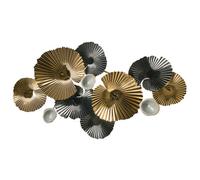 Beliani Wall Decor FRANCIUM Metal 50 cm Multicolour, Multi