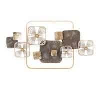 Beliani Wall Decor LAWRENCIUM Metal 50 cm Multicolour, Multi