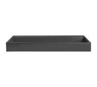 Wall Hung Basin QUENKO Black 1000 x 460 mm Mineral Cast