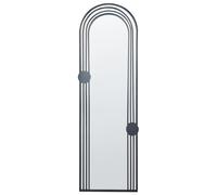 Wall Mirror AJAIN 45 cm 146 cm Metal Black
