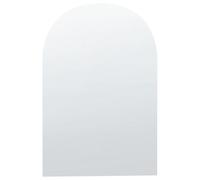 Beliani Wall Mirror Annecy 50 Cm 75 Cm Silver