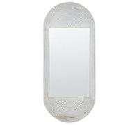 Wall Mirror BRIANT 56 cm 130 cm Mango Wood White