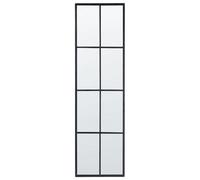 Wall Mirror CAMON 38 cm 132 cm Metal Black