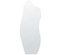 Beliani Wall Mirror Estang 50 Cm 140 Cm Silver