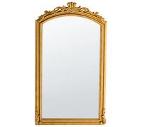 Beliani Wall Mirror Gorges 55 Cm 96 Cm Metal Gold