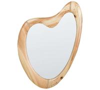 Wall Mirror NEURE 90 cm 77 cm Fir Wood Natural
