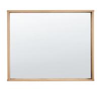 Wall Mirror ROSELL 80 cm 65 cm Light Brown