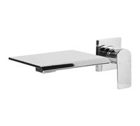 Wall Mounted Basin Mixer Tap APONWAO Brass Silver