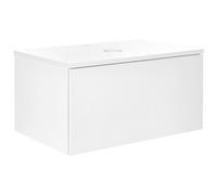 Wall Mounted Vanity Unit ALZIRA 80 cm White