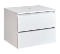 Wall Mounted Vanity Unit SERRA 60 cm White