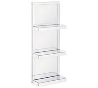 Beliani Wall Shelf Gaona Mirrored Silver