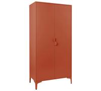 Beliani Wardrobe Ardura Golden Brown Metal