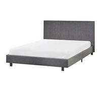 Beliani Waterbed Fabric Albi 140 X 200 Cm (Eu Double) Grey