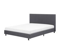 Beliani Waterbed Fabric Albi 160 X 200 Cm (Eu King Size) Grey