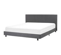 Beliani Waterbed Fabric Albi 180 X 200 Cm (Eu Super King) Grey