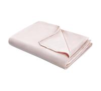 Beliani Weighted Blanket Cover 800 G Rhea 120 X 180 Cm Pastel Pink