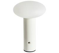 Beliani Wireless Led Table Lamp Buayan With Dimmer Metal White