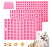 BELICOO 3 Pcs Puppy Dog Paw & Dog Bone Silicone Molds Set Cat Paw Moulds