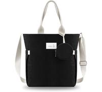 BELICOO Women Tote Bag with Zipper Large Capacity Handbags Shoulder Bags Tote