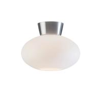 Belid Bullo ceiling lamp opal glass Ø27 cm Aluminium
