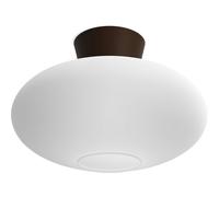 Belid - Bullo XL Flush Ceiling Light, Oxide / Opal - Oxide