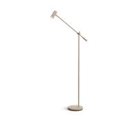 Belid Cato floor lamp 134 cm Nougat-brass