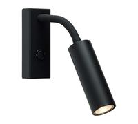 Belid Cato Slim wall lamp flexarm Matt black