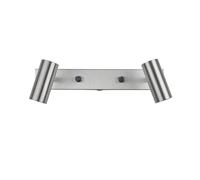 Belid Cato wall lamp double aluminium