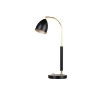 Belid Deluxe table lamp black, brass