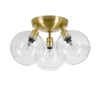 Belid Gloria ceiling lamp Ø33 cm brass-clear