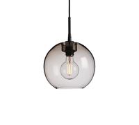 Belid Gloria pendant lamp Ø26 cm Black-smoke coloured glass
