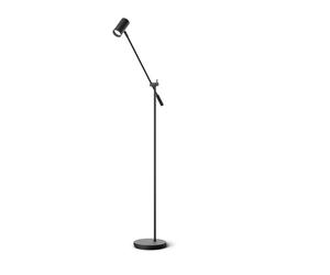 Belid Tyson floor lamp rocker arm Ø19.8 cm Black structure