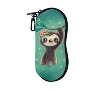 Belidome Adorable Sloth Baby Pattern Glasses Bag Protector for Kids Women Girls Durable